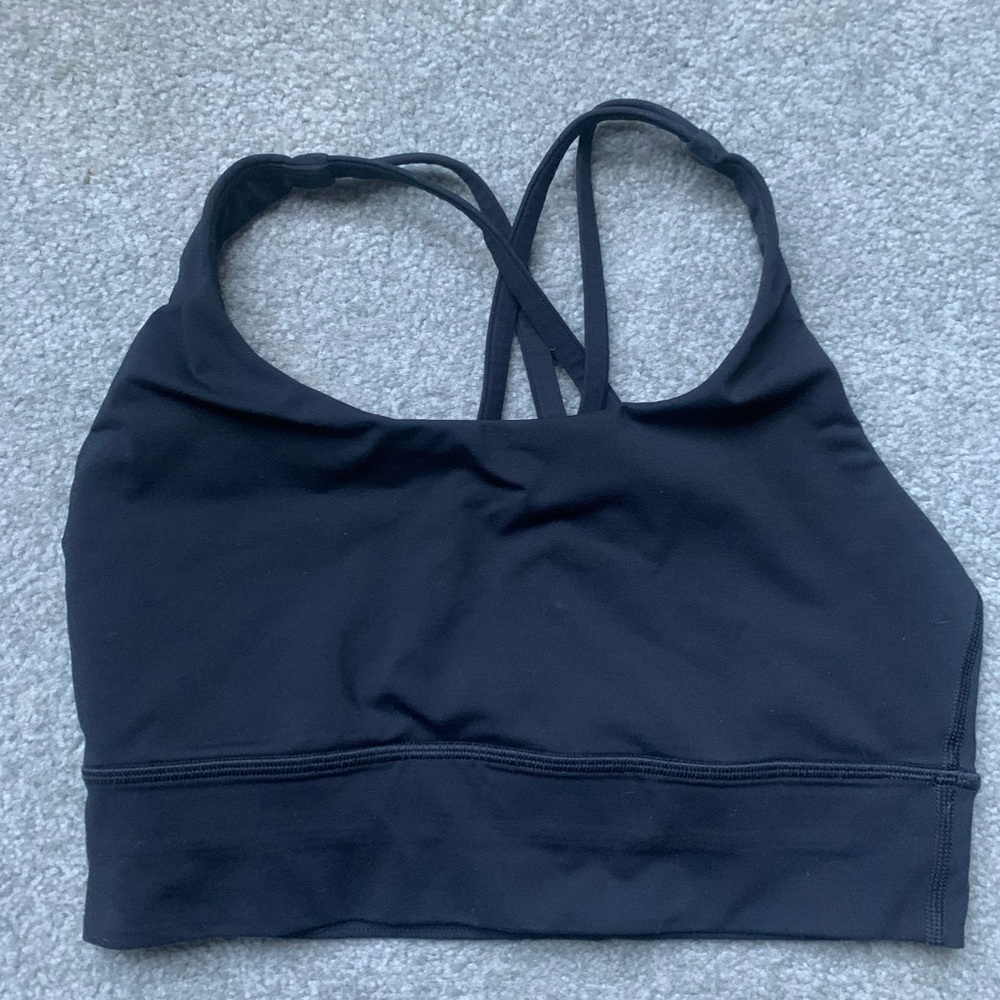 Energy long line sports bra.